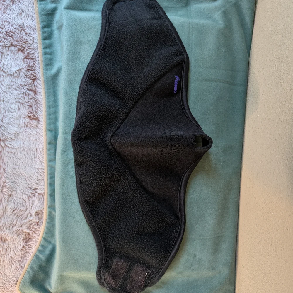 Seirus Black Performance Fleece Face Mask